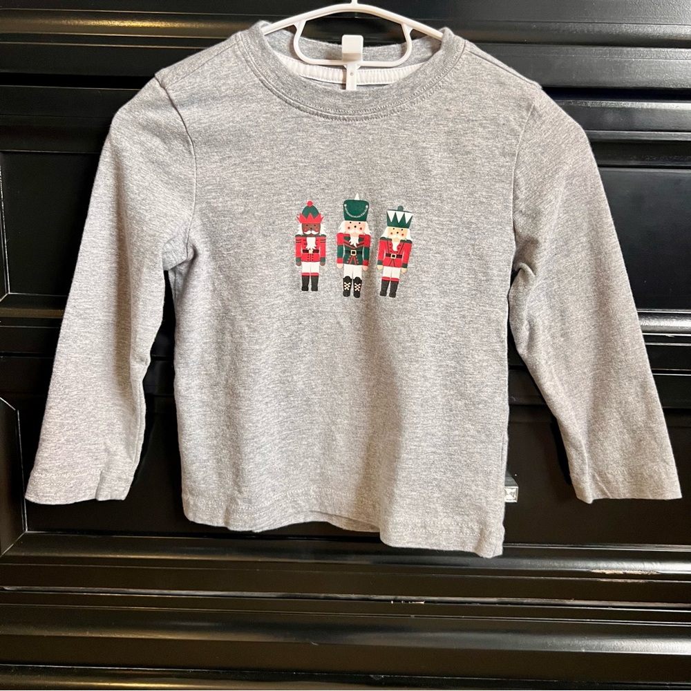 Long Sleeve Nutcracker Crewneck Tee